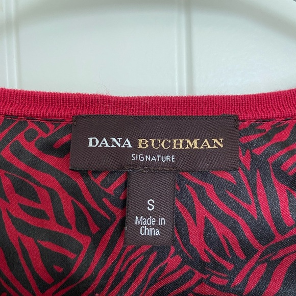 EUC | Vintage Dana Bachman women’s button up lined cardigan sweater — small - Picture 3 of 6